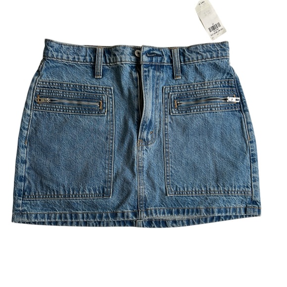 Abercrombie & Fitch Blue Mini Pencil Skirt – Casual, NWT - Picture 1 of 8